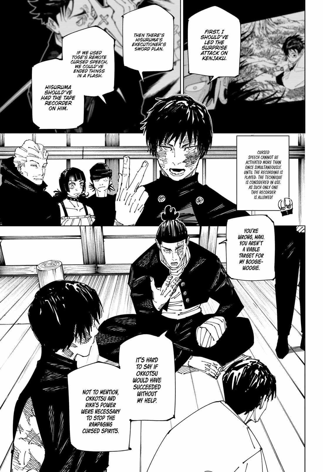 Jujutsu Kaisen Chapter 269 image 05